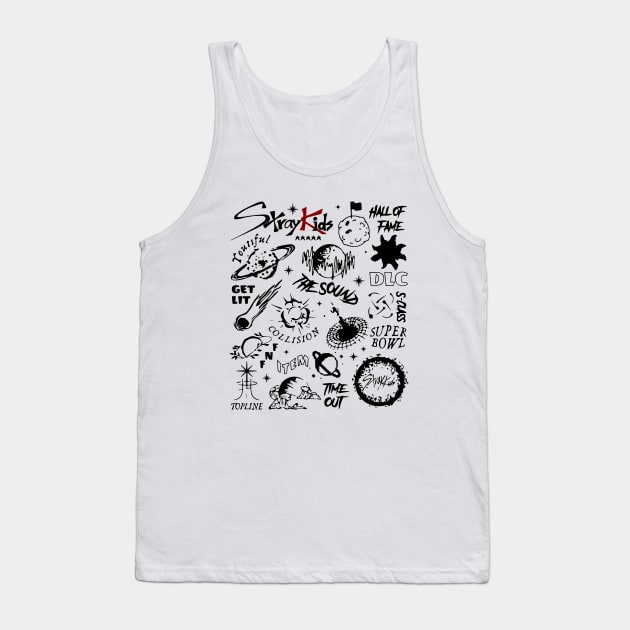 Stray Kids Kpop Tank Top by Wacalac